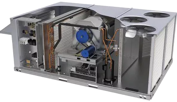HVAC Unit for High-Rise Apartment Buildings and Condos